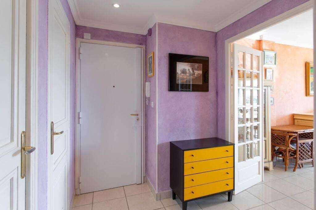 Appartement A6- 2 Bdr Incredible Sea View - Ac, Garage & Terrace à Antibes Extérieur photo