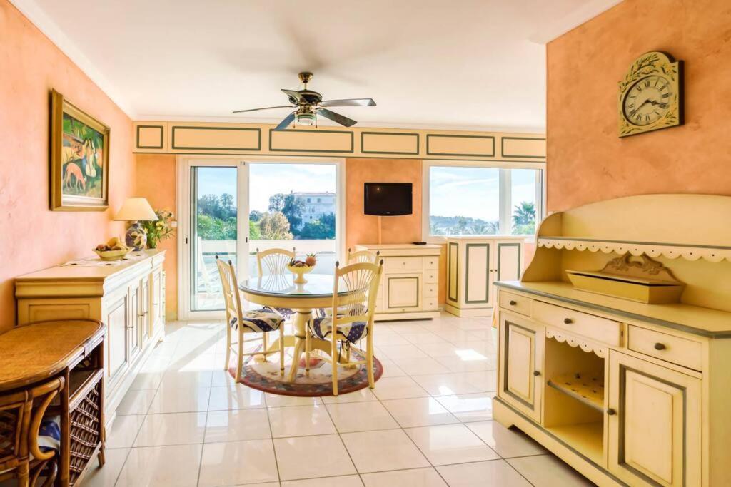 Appartement A6- 2 Bdr Incredible Sea View - Ac, Garage & Terrace à Antibes Extérieur photo